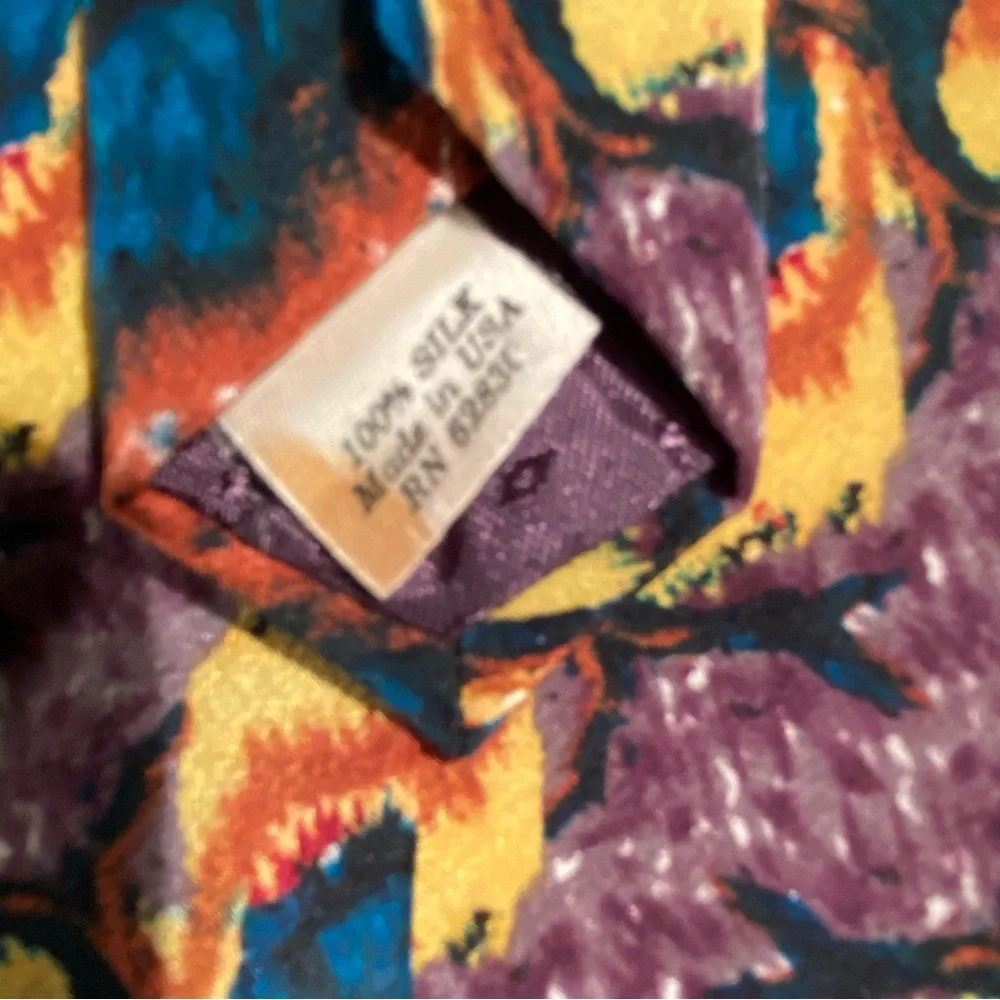 Vintage Jerry Garcia Silk Tie Bundle Abstract Art Psychedelic 5 Pack